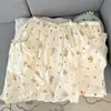 (Verano Nuevo Estilo 36) Conjunto de Algodón Nube Qiaoke Meng Hombros Descubiertos H32863 # M-XXL