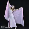 250x 120cm gasa de chifón, gasa para danza del vientre, hilo para lanzar danza del vientre, suministros para escenario de danza del vientre