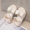 Sandálias de Novo Estilo para Meninas Sandálias da Moda de Verão para Meninas Sandálias de Princesinha para Crianças Sandálias Cyber Celebrant de Solado Macio Estilo Coreano Sandálias Antiderrapantes para Bebês Sapatos Infantis