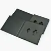 Caja de Papel para Empaque de Memoria USB de Música para Coche, Caja Negra con Tapa Abatible y Bandeja Interior de Eva, Caja de Regalo para Memoria USB Digital Universal en Stock