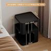 Mesa de Noche A6L Pequeña para el Hogar Dormitorio Creativa Gabinete de Noche Simple Moderna Estante de Almacenamiento Hierro Móvil