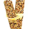 Palo para limar el pico de loro, palo de snack para la dentición a base de alimentos, limador de pico, palo para la dentición de aves, suplemento de calcio, palo de grano entero, palo para la dentición