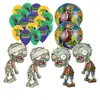 Globo de Película de Aluminio con Forma de Planta de Guerra Zombi de Nuevos Productos Transfronterizos Globo Decorativo para Fiesta de Cumpleaños Infantil