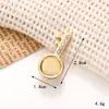 Nuevos y creativos accesorios de aleación de zinc con forma de gema de amor, moda versátil, multiestilo, para zapatos con agujeros, accesorios de flor