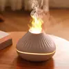 Máquina de Aromaterapia de Llama Artificial Creativa Transfronteriza, Difusor, Escritorio de Oficina en Casa, Humidificador de Llama Siete Colores