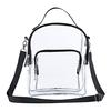 Amazon Transfronterizo Bolsa Transparente Nueva de PVC Bolsa de Almacenamiento con Forma de Cruz Portátil de Viaje de Gran Capacidad Bolso de Mano Transparente