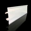 Gabinete de Cortina de Aire de PVC Semicircular Listo para Usar del Fabricante Tira de Tarjeta Tira para Congelador Gabinete de Aire Frío Tira de Etiqueta Engrosada para Bebidas Lácteas