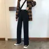 Jeans Anchos de Pierna Slim Hyun-a Kim para Mujer Verano 2022 Nuevos Pantalones Anchos de Pierna Recta Sueltos de Arrastre Tendencia para Hombres Bajos