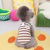 Ropa Compatible con Correa para Mascotas para Perros, Teddy, Bichón, Perros Pequeños, Gatos, Yorkshire, Chaleco con Correa de Tracción de 24 Rayas para Primavera y Verano