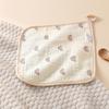 Toalla Absorbente para Bebé, Babero de Tela para Recién Nacido, Toalla Cuadrada Pequeña para Recién Nacido, Toalla de Gasa para Bebé de un Año, Categoría A para Niños