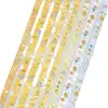 Pato Amarelo Pequeno Desenho Estrela Papel Tiras Feitas à Mão Estrelas dos Desejos Estrela da Sorte Papel Garrafa de Deriva diy Materiais Manuais