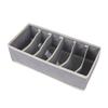 Caja de almacenamiento para ropa interior color rosa beige de cuatro piezas caja de almacenamiento de tela para calcetines caja de almacenamiento para sujetadores 6 compartimentos 7 compartimentos 8 compartimentos 2