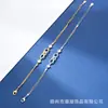 Fabricantes de Joias Transfronteiriças Europeus e Americanos Venda Direta no Atacado Pulseira da Moda com Nó Concêntrico K Banho de Ouro para Mulheres