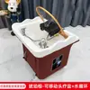 Bacia Portátil para Lavagem de Cabelo do Fabricante, Máquina de Terapia Capilar, Acessório para Centro de Saúde Bacia de Cerâmica, Cama de Beleza, Bacia para Lavagem de Cabelo com Circulação de Água a Vapor