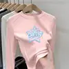 Camada base redonda para meninas, uma camiseta de manga comprida super fofa e casual para outono e inverno, perfeita como camada interna para crianças mais velhas, proporcionando calor
