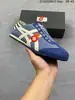 Tênis slip-on Onitsuka Tiger MEXICO PARATY uso duplo lona casual esportivo para corrida masculino e feminino