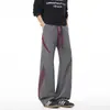 Otoño 2026 Nuevo Estilo Pantalones de Color Bloque Compuestos No Elásticos sin Sombra para Pared M-5XL HK26951-Especial P29