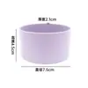Copo de Água Capa Antiderrapante Capa Inferior de Borracha Copo de Vidro Isolamento Capa de Silicone Transfronteiriça 7,5cm9cm Capa de Copo de Silicone Universal