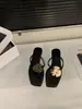Zapatos Planos Retro Franceses Chanclas Zapatos de Hada Ropa de Exterior Sandalias de Playa de Suela Suave Verano 2025