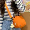 Bolsa para Botella de Agua de Color Dulce Fresco de Alto Valor Estilo Japonés para Mujer, Bolso Cruzado Ligero Simple para Compras