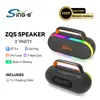 Altavoz de Escritorio Portátil Sing-E Zqs-P30 de Venta Caliente Transfronteriza con RGB, Altavoz para Computadora y Coche, Inalámbrico