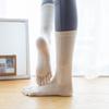 Meias de Yoga de Comprimento Médio Outono e Inverno Transfronteiriças, Meias Profissionais para Pilates, Meias Esportivas Fitness Antiderrapantes Femininas com Dedos Divididos