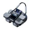 Roda Abdominal Fitness de Quatro Rodas com Retorno Automático e Função de Contagem, Novo Modelo para Emagrecimento e Fitness, Exercício Abdominal com Display Digital e Recursos Inteligentes