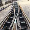 Estructura de Interruptor de Acero de Alto Manganeso Fundido Integral para Ferrocarriles de Mina de Carbón de Vía Estrecha Asegura Guía Precisa y Durabilidad