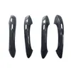 Adequado para Porsche Panamera 971 Fibra de Carbono Maçaneta da Porta Fibra de Carbono Seca Adesivo Peças de Modificação Externa