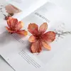 Cabeça de lírio de simulação Flor de grampo de cabelo DIY Acessórios para cocar Flor de simulação para roupas Chapéu Decoração de flor de grampo de cabelo de simulação para casa