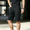 2026 Deseo Transfronterizo Pantalones Cortos Casuales de Color Sólido de Pierna Recta para Hombre de Verano para Exteriores Estilo Europeo y Americano, En Stock