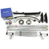 Kit de reparo da corrente de comando do motor 5GRFE para carro, conjunto de 12 peças, adequado para Crown 2.5L 2005-2015