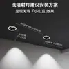 Foco LED exclusivo transfronterizo con alto IRC, luz empotrada de 75 mm de corte, 98 IRC, sin luz secundaria, antideslumbrante, luz empotrada de espectro completo