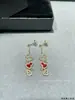 Collar de calabaza Kirin de alta gama, pequeño colgante de calabaza, ágata roja y nácar blanco, disponible para dropshipping y suministro para transmisiones en vivo