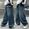 Ropa para niños para niños, pantalones de primavera y otoño, nuevos jeans de otoño 2026 para niños, pantalones largos casuales para niños mayores en otoño