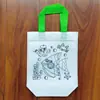 DIY Grafite Pintura Infantil Bolsa Não Tecida Jardim de Infância Colorir Manual Pode Ser Usado como Outras Especificações Padrões