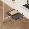 Tablero de Extensión para Escritorio Oficina Escritorio Perforación-Gratis Ampliación Extensión Artefacto Escritorio de Computadora Plegable Bandeja para Teclado