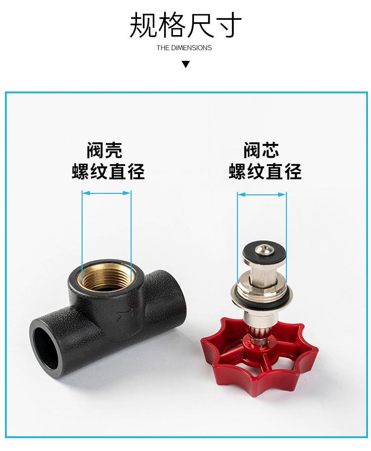 仿联塑截止阀详情页