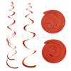 Suministros para Decoración Navideña Adornos Colgantes Espirales de PVC Props de Decoración para Escena de Boda Fiesta de Cumpleaños Decoraciones Colgantes en Espiral Guirnaldas