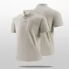 Camisa Polo para Hombre Verano Casual Negocios Deportes Camiseta Color Sólido Cuello Solapa Manga Corta Elástica Transpirable Moderna Secado Rápido Top