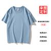 Camiseta de Algodão Puro Gola Redonda, Manga Curta, Mesmo Estilo para Homens e Mulheres, Roupa de Casal, Reunião de Colegas de Classe, Uniforme da Turma de Formatura, Estampada, Respirável e Confortável