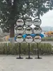 Espejo Fotográfico de Celebridad de Internet, Espejo Reflectante Cóncavo-Convexo, Decoración para Actividades al Aire Libre, Espejo de Gran Ángulo, Toma de Fotos en Atracciones Turísticas, Espejo Rosa Divertido