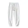 Pantalones de Chándal de Punto Waffle para Hombre, Pantalones Deportivos Casuales, Pantalones Largos para Hombre, Ropa para Hombre de Marca Moderna Estilo Japonés Otoño e Invierno, Corte Holgado con Puños