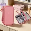Bolsa de Almacenamiento para Accesorios Digitales Multicapa para Power Bank, Estuche Protector para Disco Duro, Organizador de Cargador, Memoria USB y Cables de Datos