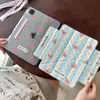 Lindo Lunares con Moño Adecuado para iPad Pro Tableta Cubierta Protectora Mini6 Lado del Aire Succión Lateral Japonesa y Coreana 10ª Generación Y Fold