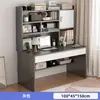 Mesa de Estudo para Estudantes em Casa Mesa Infantil Combinação Estante Integrada Conjunto de Mesa e Cadeira Simples Mesa de Escrita Infantil para Quarto