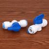 Conector rápido de 3 puntos Shangguo purificador de agua doméstico válvula de bola ósmosis inversa máquina de agua pura válvula accesorios interruptor dispensador de agua directa