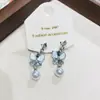 Pendientes de Plata de Ley S925 con un Toque de Alta Gama, Perlas de Botón, Estilo Coreano, Lujo Ligero, Suaves y Elegantes, Pendientes de Aro para Socialité para Mujer