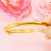 Pulseira de luxo imitação ouro 24k trevo de quatro folhas joias Net Red explosões ao vivo pulseira ouro rosa