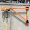 Mini Polipasto Eléctrico 220V Grúa Doméstica Polipasto Pequeño Cabrestante Decoración Elevación Soporte de Pared
